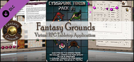 Fantasy Grounds - Cyberpunk 1 (Token Pack)