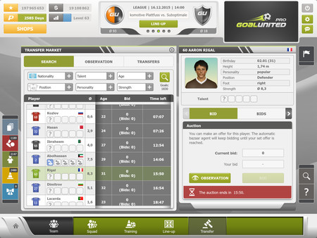 goalunited PRO – football manager for experts