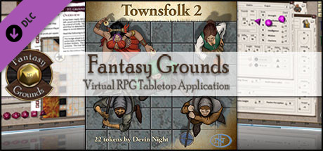 Fantasy Grounds - Townsfolk 2 (Token Pack) cover art