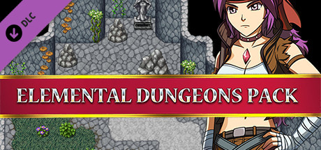 RPG Maker MV - Elemental Dungeons Tiles cover art
