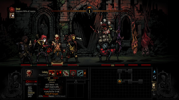 Скриншот из Darkest Dungeon®: The Crimson Court