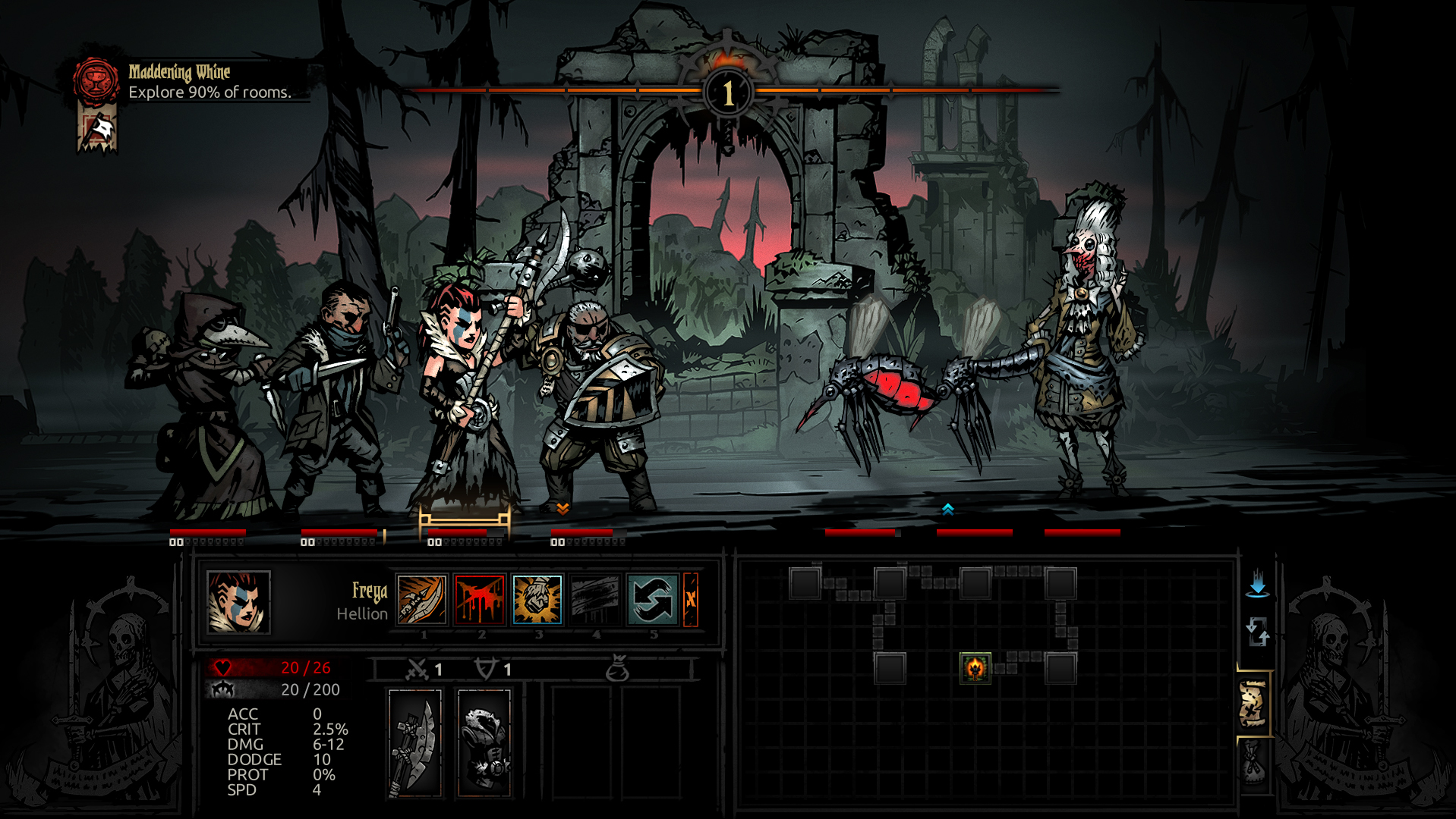 darkest dungeon crimson court recommended for new players