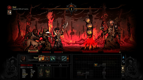 Скриншот из Darkest Dungeon®: The Crimson Court