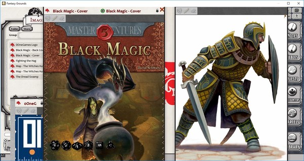 Скриншот из Fantasy Grounds - Black Magic (5E)