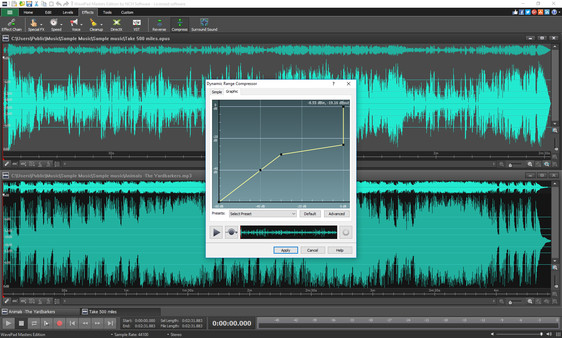 WavePad Audio Editor minimum requirements