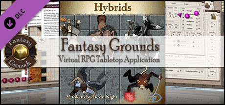 Fantasy Grounds - Hybrids (Token Pack)