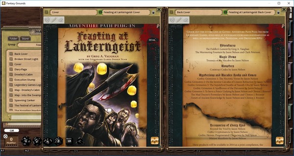 Скриншот из Fantasy Grounds - Feasting at Lanterngeist (PFRPG)