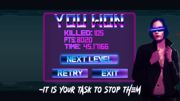 Скриншот из Space Impact Glitch