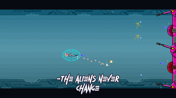 Скриншот из Space Impact Glitch