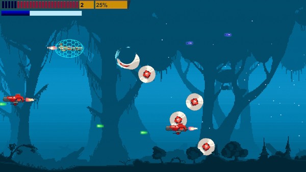 Space Impact Glitch game for Linux 1