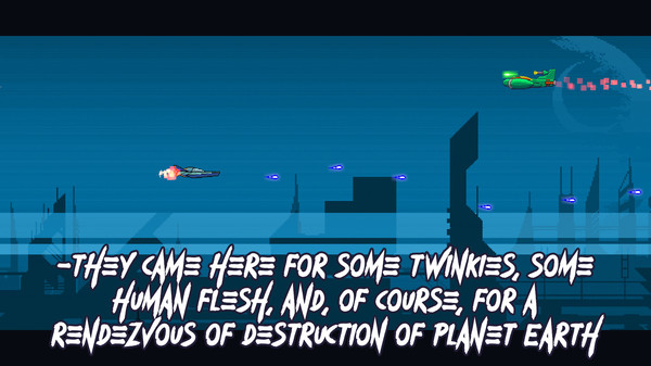 Скриншот из Space Impact Glitch