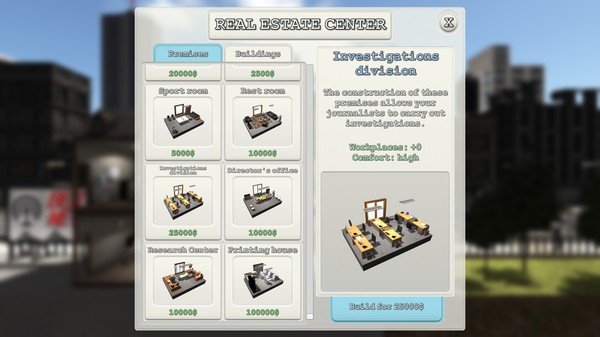 Скриншот из News Tycoon