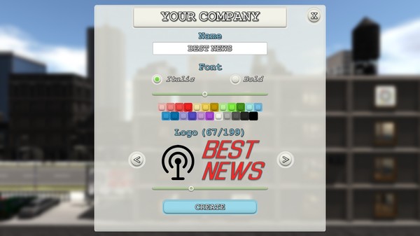 Скриншот из News Tycoon