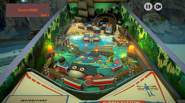 Скриншот из Retro Pinball