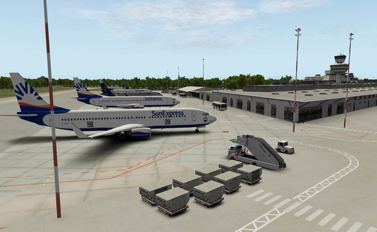 Скриншот из X-Plane 11 - Add-on: Aerosoft - Airport Berlin-Tegel