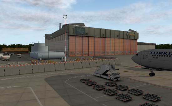 Скриншот из X-Plane 11 - Add-on: Aerosoft - Airport Berlin-Tegel