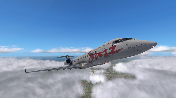 Скриншот из X-Plane 11 - Add-on: Aerosoft - CRJ 200