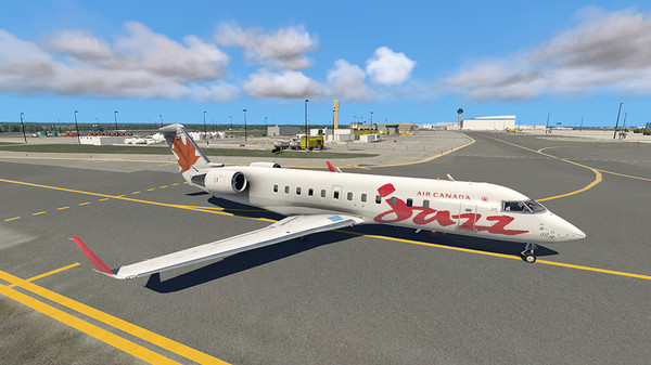 Скриншот из X-Plane 11 - Add-on: Aerosoft - CRJ 200