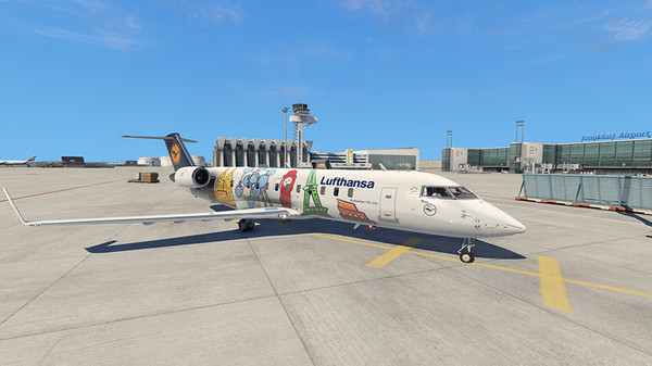 Скриншот из X-Plane 11 - Add-on: Aerosoft - CRJ 200