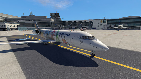 Скриншот из X-Plane 11 - Add-on: Aerosoft - CRJ 200