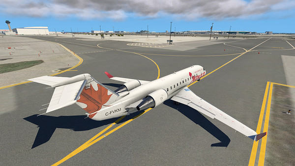 Скриншот из X-Plane 11 - Add-on: Aerosoft - CRJ 200