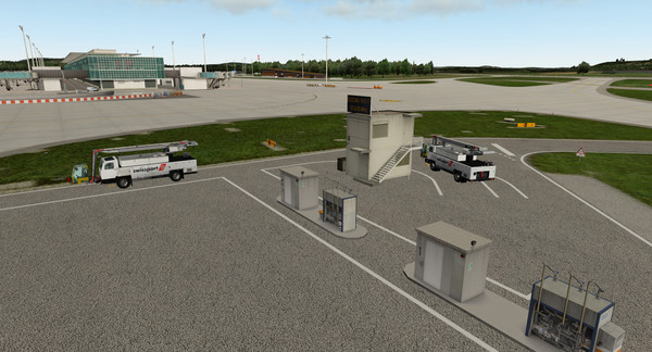 Скриншот из X-Plane 11 - Add-on: Aerosoft - Airport Zurich V2