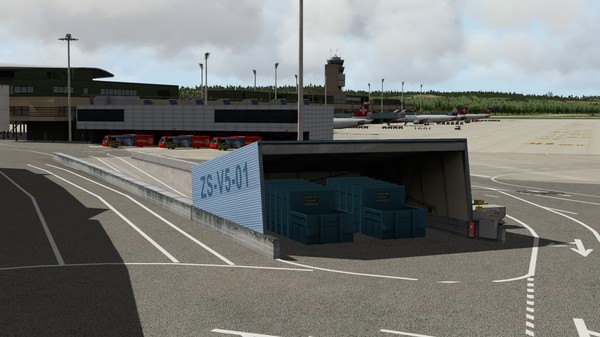 Скриншот из X-Plane 11 - Add-on: Aerosoft - Airport Zurich V2