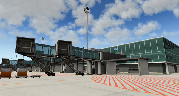 Скриншот из X-Plane 11 - Add-on: Aerosoft - Airport Zurich V2