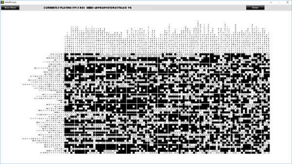 Скриншот из InfiniPicross