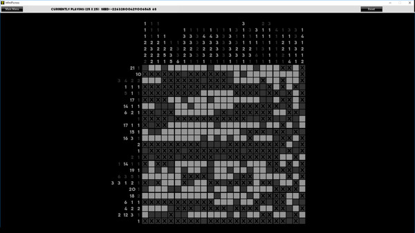 Скриншот из InfiniPicross