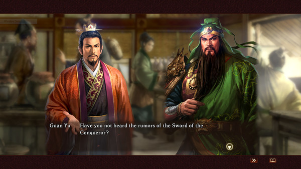 Скриншот из RTK13 - Added Bonus, Original Event "Keepsake of the Conqueror" "Blade of Kings" 追加特典オリジナルイベント「覇王別姫」「斬蛇の剣」