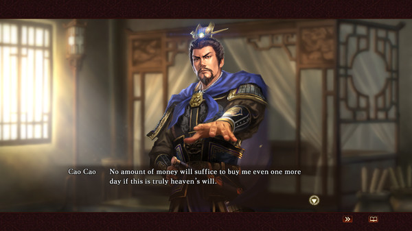 Скриншот из RTK13WPK - Official added events④, Eiji Yoshikawa "Lu Bu's Peace", "Hero or Coward" and "Death of Cao Cao" 追加特典オリジナルイベント④吉川英治「平和主義者」「雷怯子」「曹操死す」