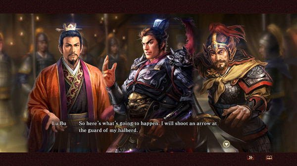 Скриншот из RTK13WPK - Official added events④, Eiji Yoshikawa "Lu Bu's Peace", "Hero or Coward" and "Death of Cao Cao" 追加特典オリジナルイベント④吉川英治「平和主義者」「雷怯子」「曹操死す」