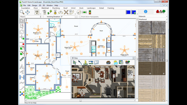 Скриншот из Punch! Home & Landscape Design Essentials v19