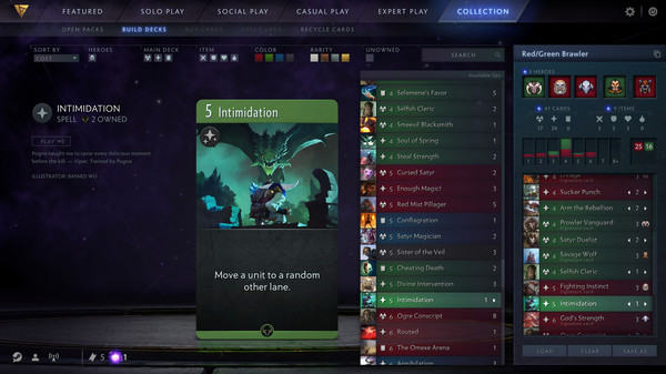 Скриншот из Artifact Classic
