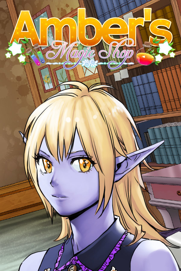 Steam portrait for Amber's Magic Shop.