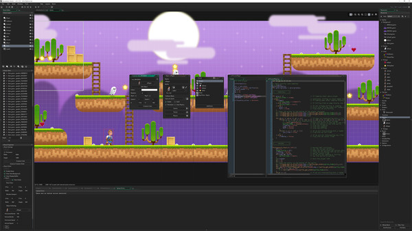 Скриншот из GameMaker Studio 2 Desktop