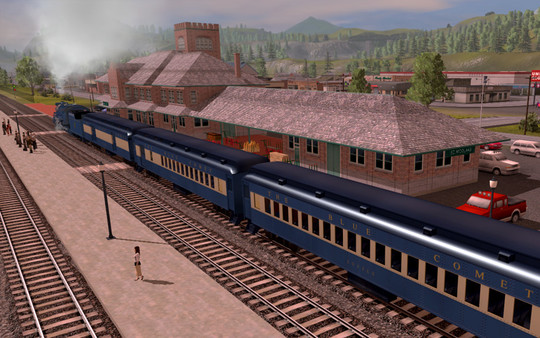 Скриншот из Trainz 2019 DLC: Blue Comet