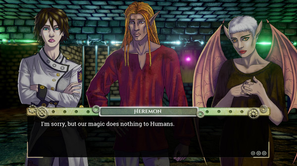 Скриншот из Echoes of the Fey Episode 0: The Immolation