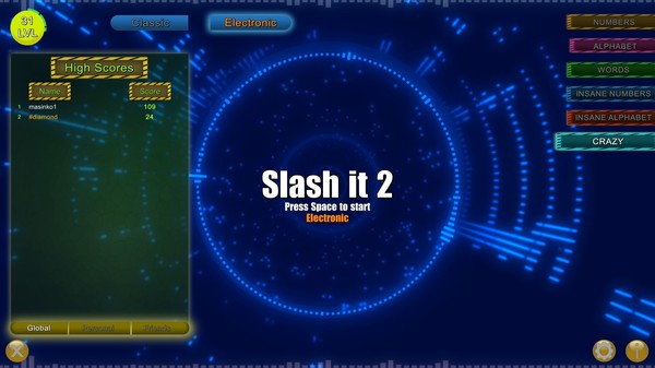 Скриншот из Slash it 2 - Electronic Music Pack