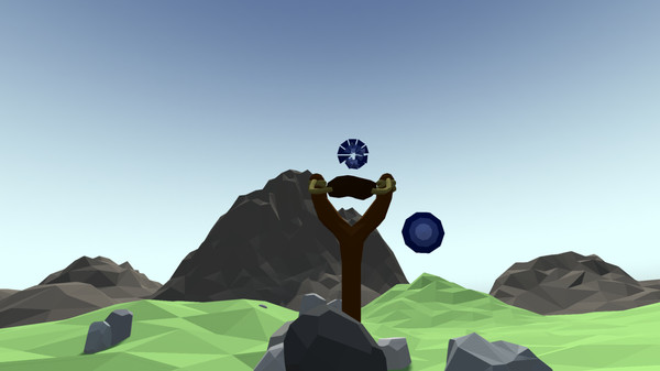 Just VR Slingshot Target Practice game for Linux 1