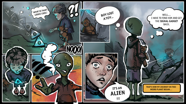 Скриншот из EZRA: The Stranger