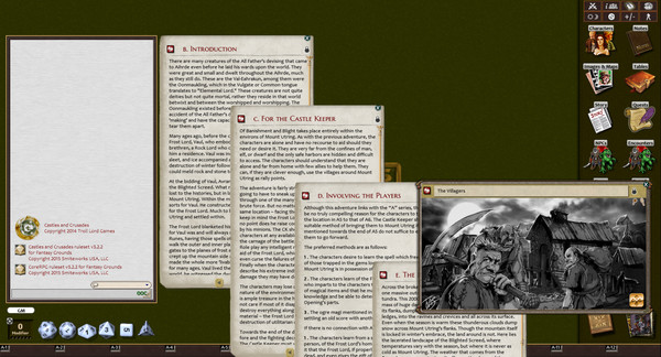 Скриншот из Fantasy Grounds - A6 Of Banishment & Blight (Castles and Crusades)