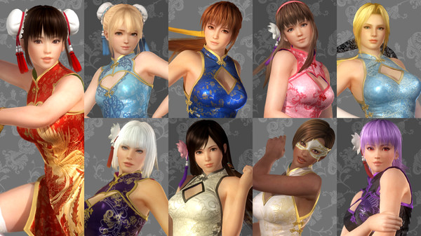 Скриншот из DOA5LR Alluring Mandarin Dress Set