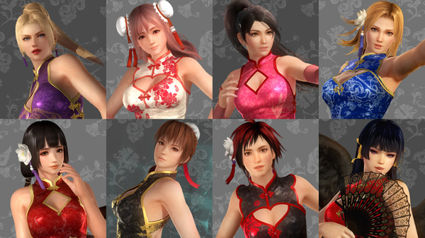 Скриншот из DOA5LR Alluring Mandarin Dress Set