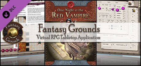 Fantasy Grounds - One Night at the Red Vampire (5E) cover art