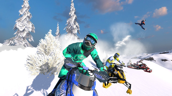 Скриншот из Snow Moto Racing Freedom