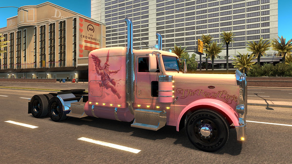Скриншот из American Truck Simulator - Valentine's Paint Jobs Pack