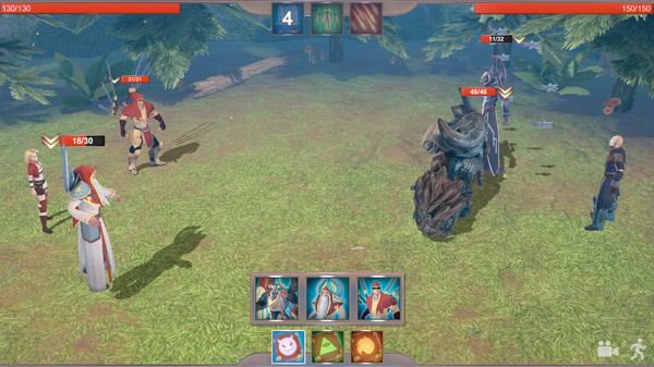Скриншот из Heroes of Arca