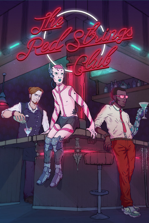 Steam portrait for The Red Strings Club.